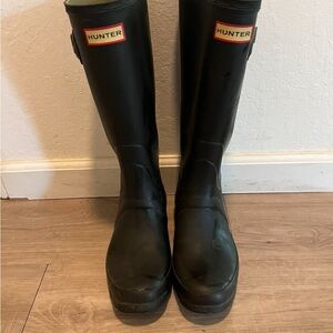 Hunter Black Women's Winter & Rain Boots
